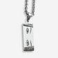 Your Eyes - Customizable Stainless Steel Necklace with Vertical Medallion