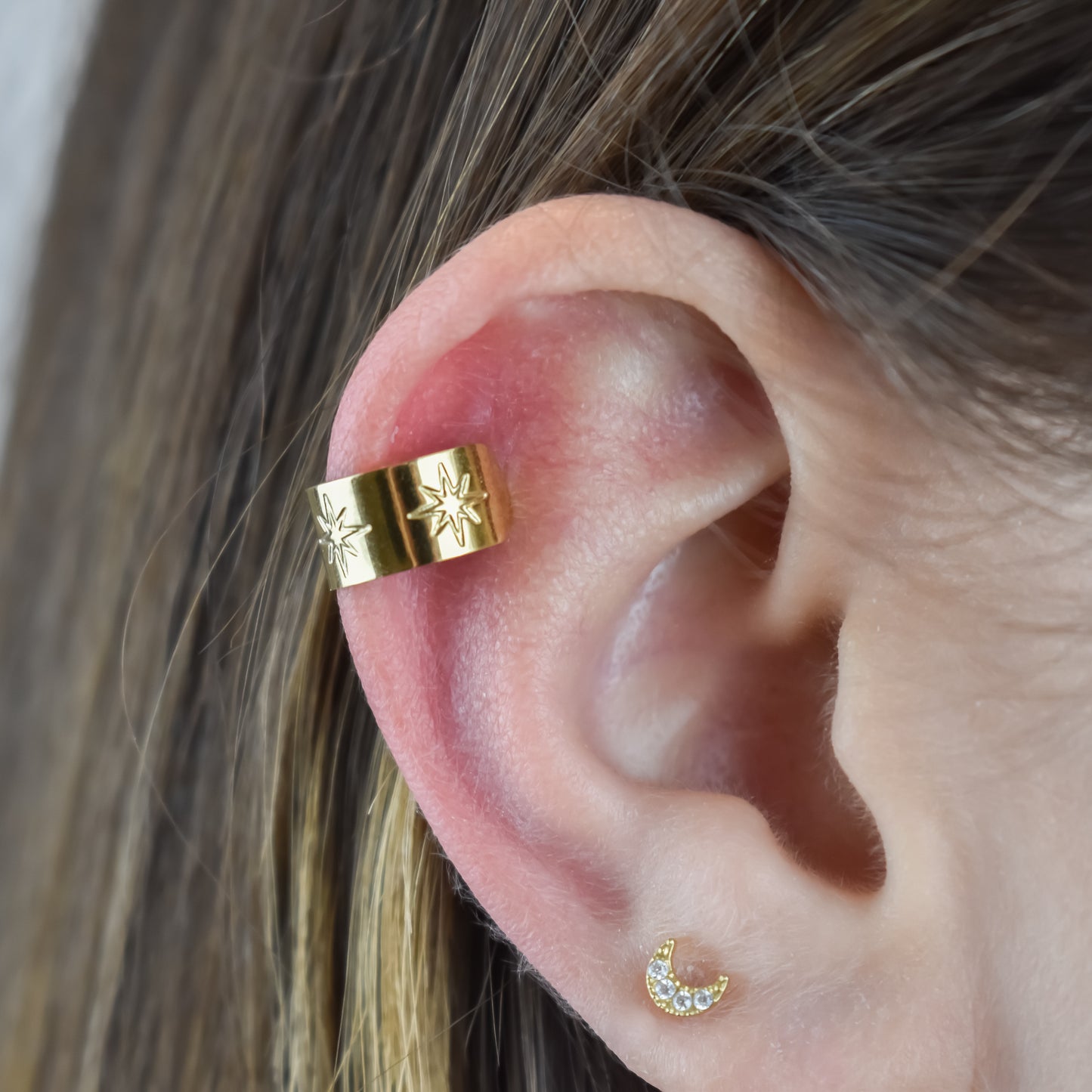 LUANA – Ear Cuff com Estrela